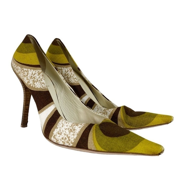 Miu Miu Pointed Toe Pumps - Picture 12 of 13